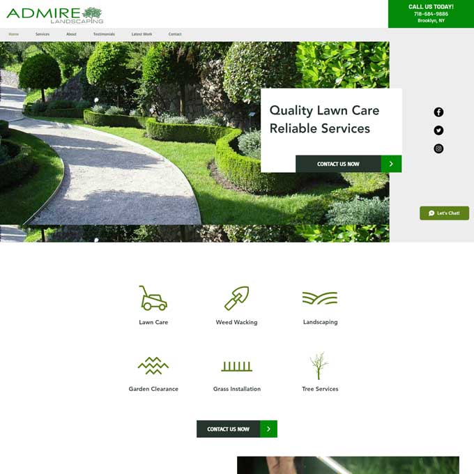 Admire Landscaping