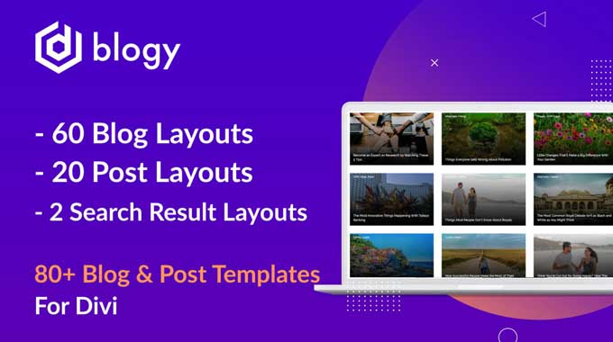 Blog and post layouts pack