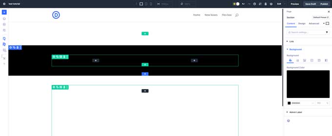Create a 2 column layout