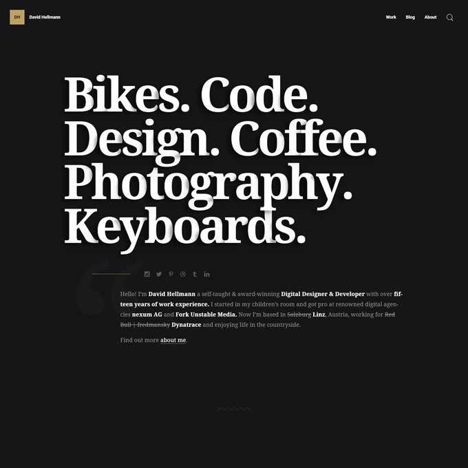 David Hellman website