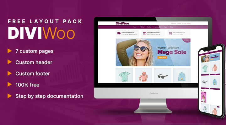Divi-WooCommerce-layout-pack Divi + WooCommerce layout pack