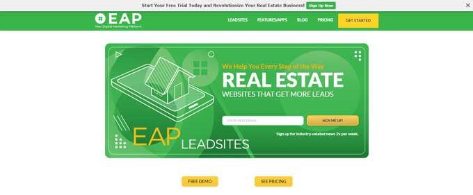 Easy Agent Pro websites for real estate agents