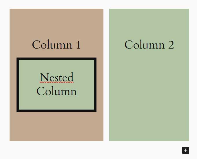 Nested column