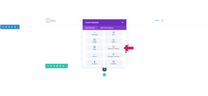 New module in the Divi Builder