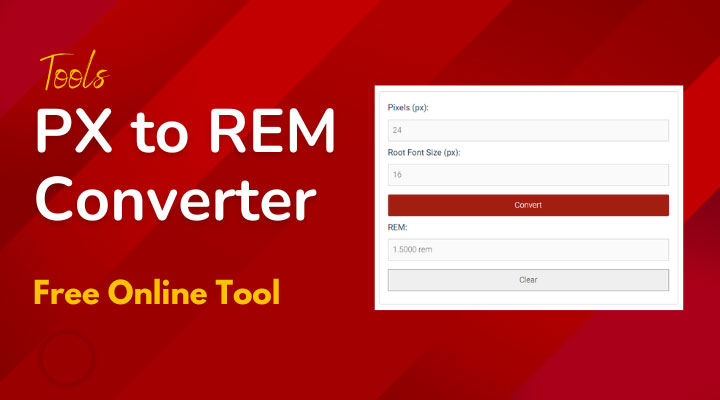 PX to REM converter
