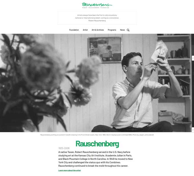 Robert Rauschenberg