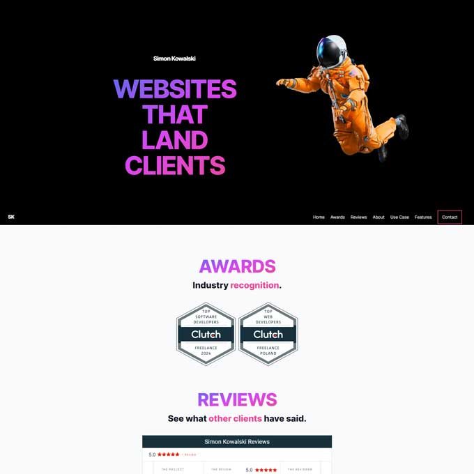 Simon Kowalski website