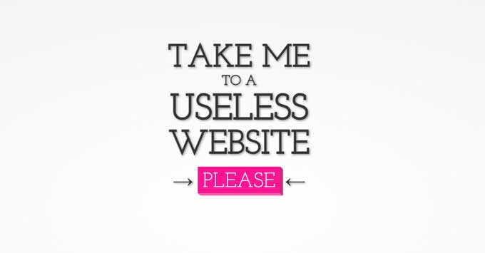 The Useless Web