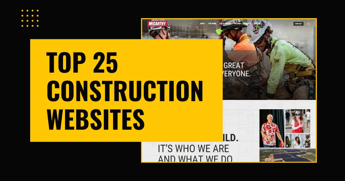 Top-25-Construction-Websites Construction Website examples