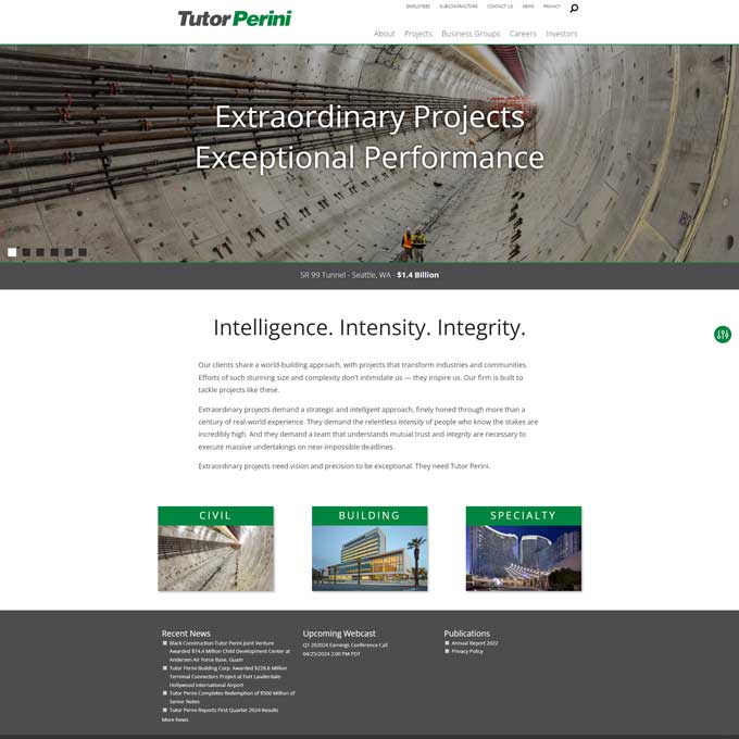 Tutor Perini Corporation